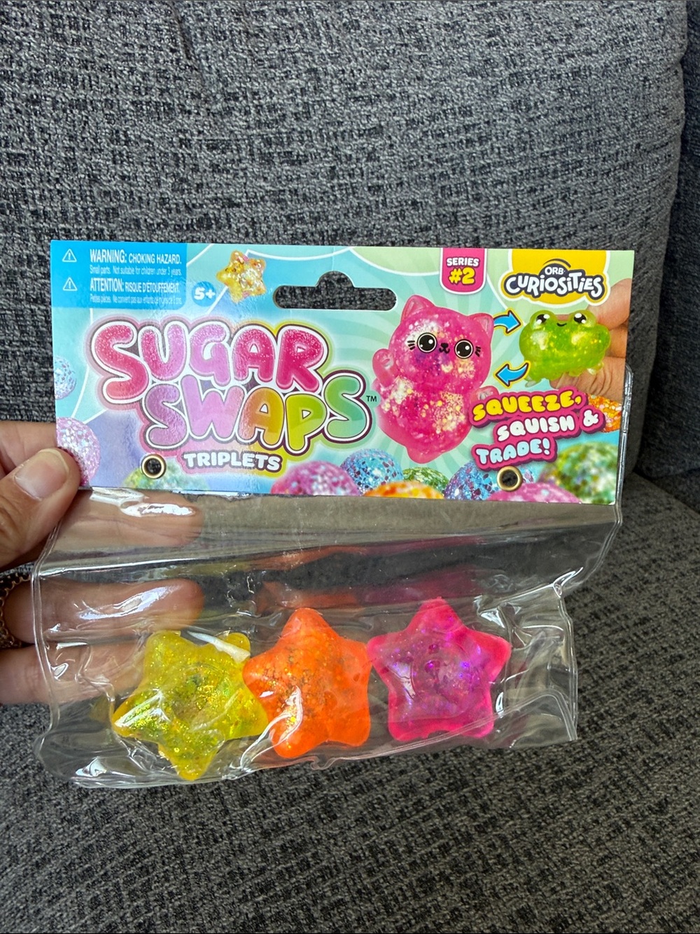 BNIB ORB Curiosities Sugar Swaps Triplets, Stars